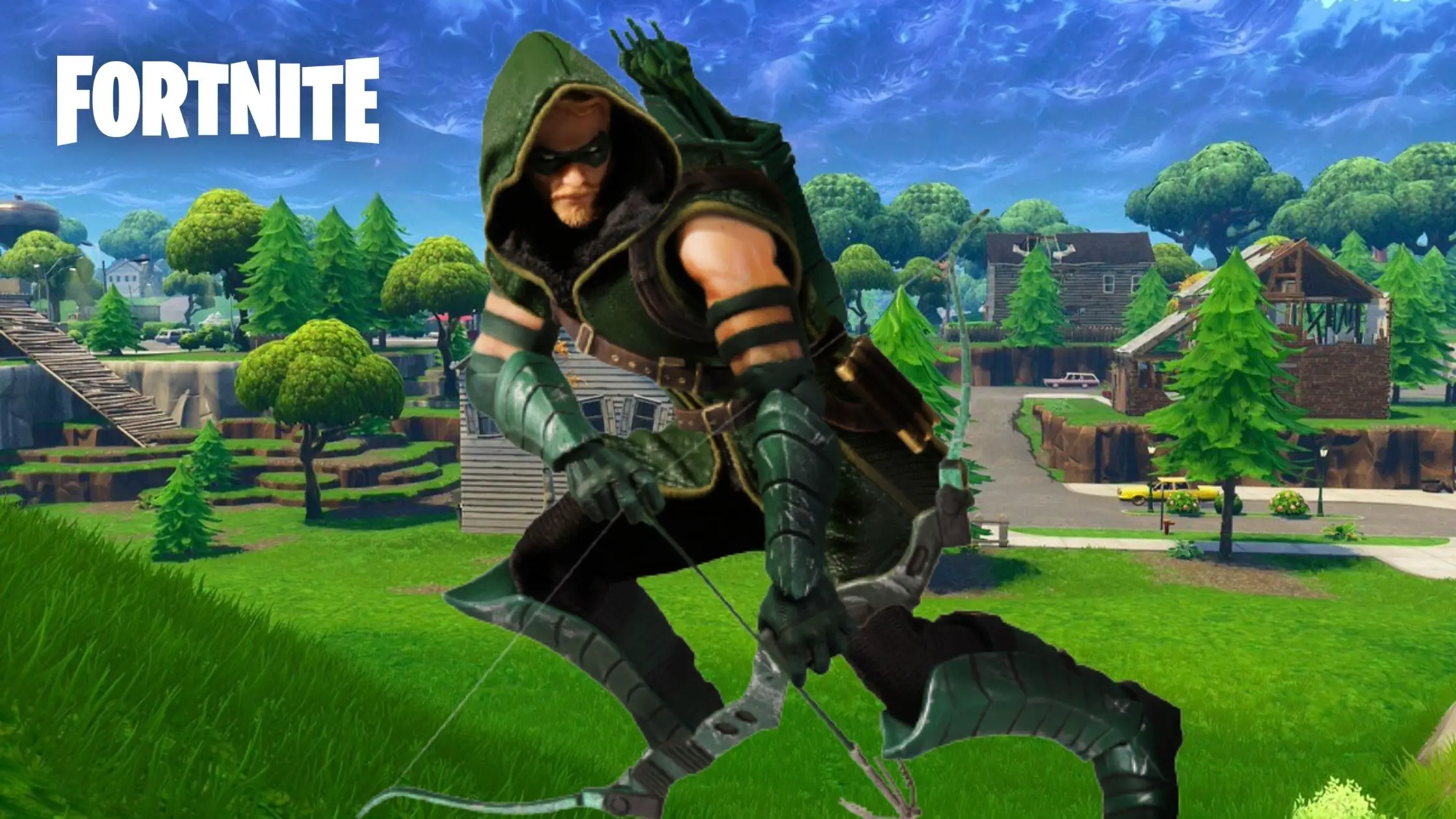 Fortnite Green Arrow Skin Leaked From The Crew Members Pack Here's a full list of all fortnite skins and other cosmetics including dances/emotes, pickaxes, gliders, wraps and more. fortnite green arrow skin leaked from