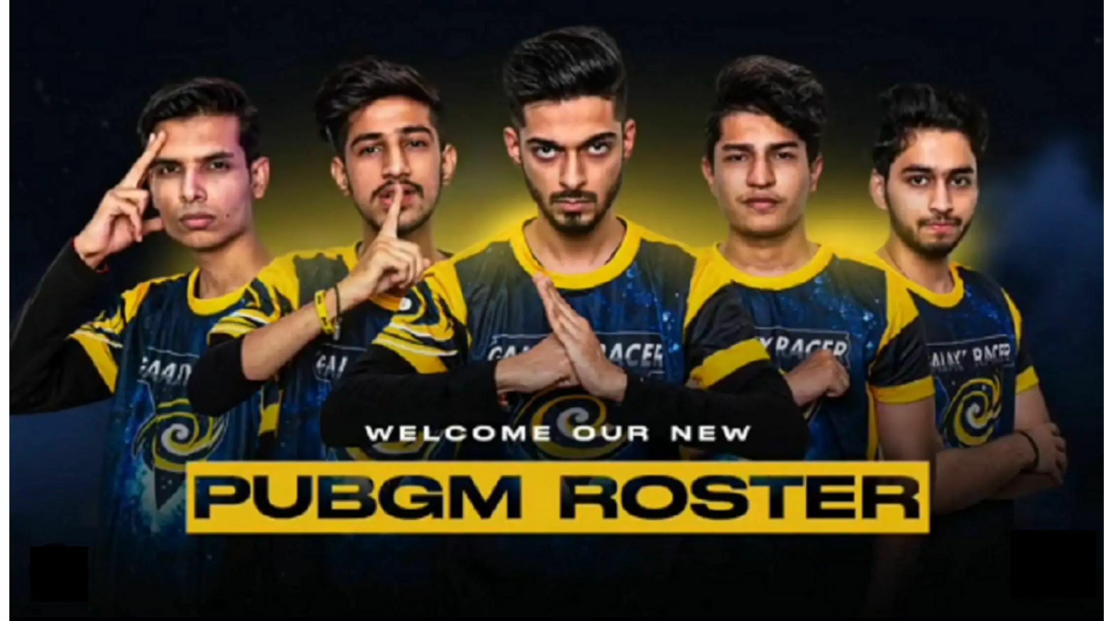 all-galaxy-racer-eSports-pubg-mobile-india-roster-members